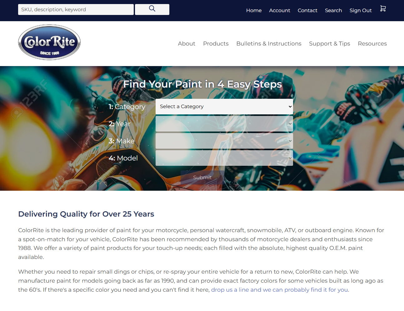 New ColorRite Website